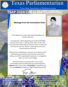 TSAP Call to Convention 2024